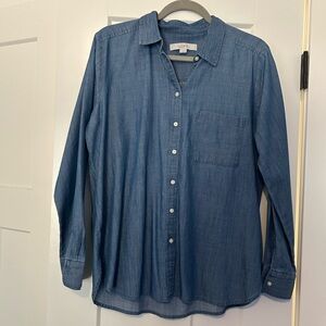 LOFT Women’s Blue Shirt